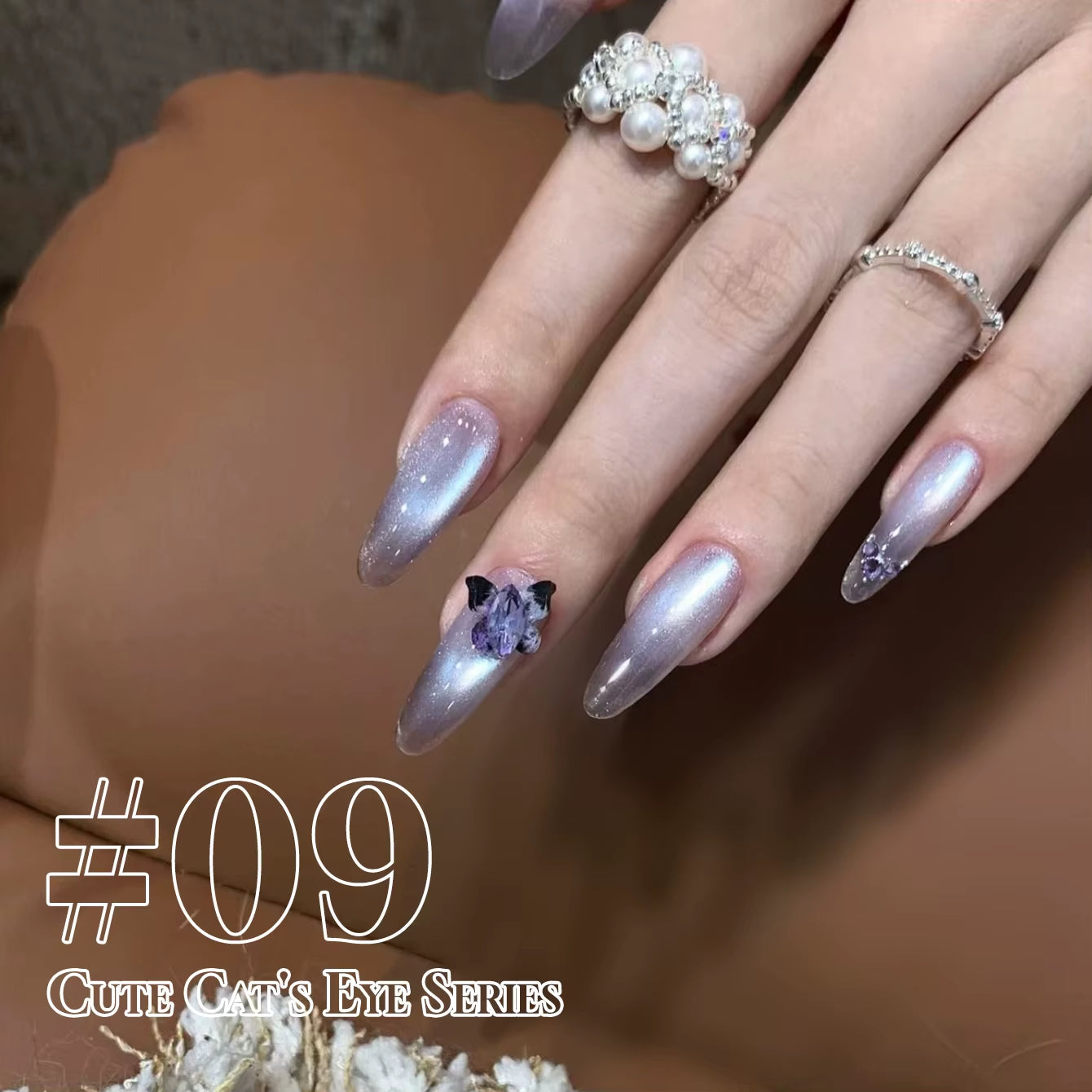 MIANEL 12ML 2026 Maillard Black Brown Cat Eye Gel Nail Polish Black Nails White Nails Nail Art Red Nails 1-21Pcs