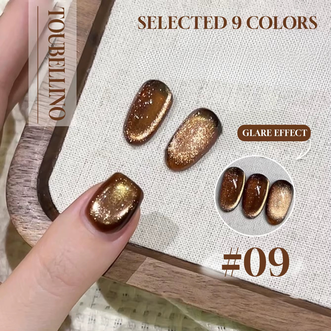 MIANEL 12ML 2026 Maillard Black Brown Cat Eye Gel Nail Polish Black Nails White Nails Nail Art Red Nails 1-21Pcs