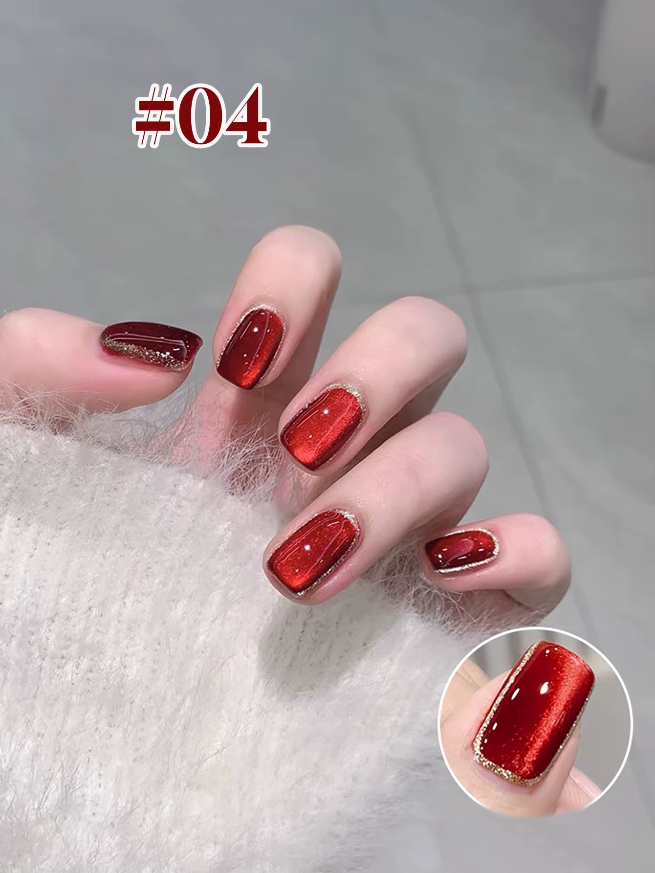 MIANEL 12ML 2026 Maillard Black Brown Cat Eye Gel Nail Polish Black Nails White Nails Nail Art Red Nails 1-21Pcs