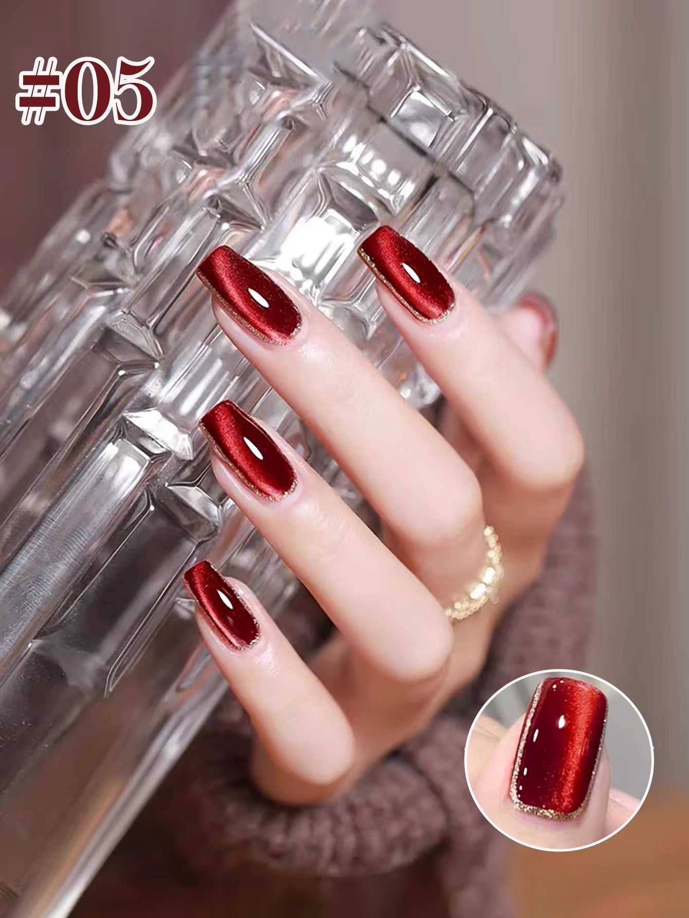 MIANEL 12ML 2026 Maillard Black Brown Cat Eye Gel Nail Polish Black Nails White Nails Nail Art Red Nails 1-21Pcs