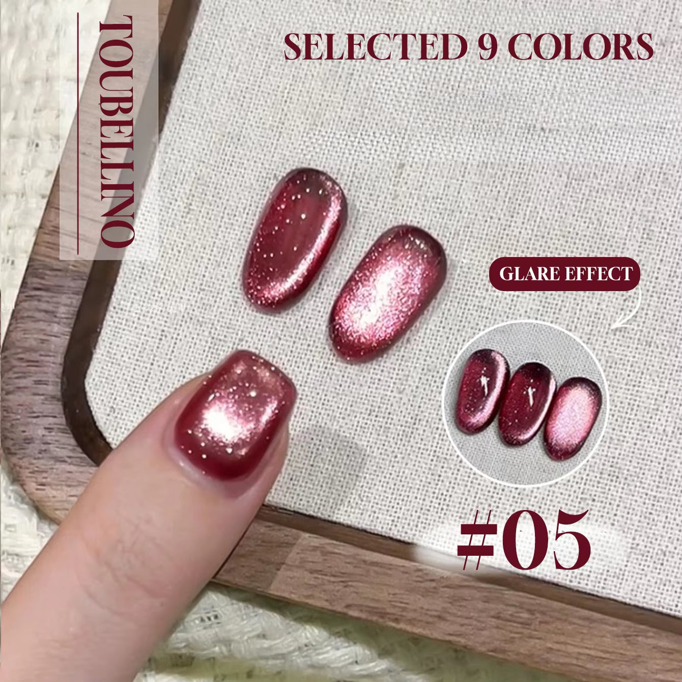 MIANEL 12ML 2026 Maillard Black Brown Cat Eye Gel Nail Polish Black Nails White Nails Nail Art Red Nails 1-21Pcs