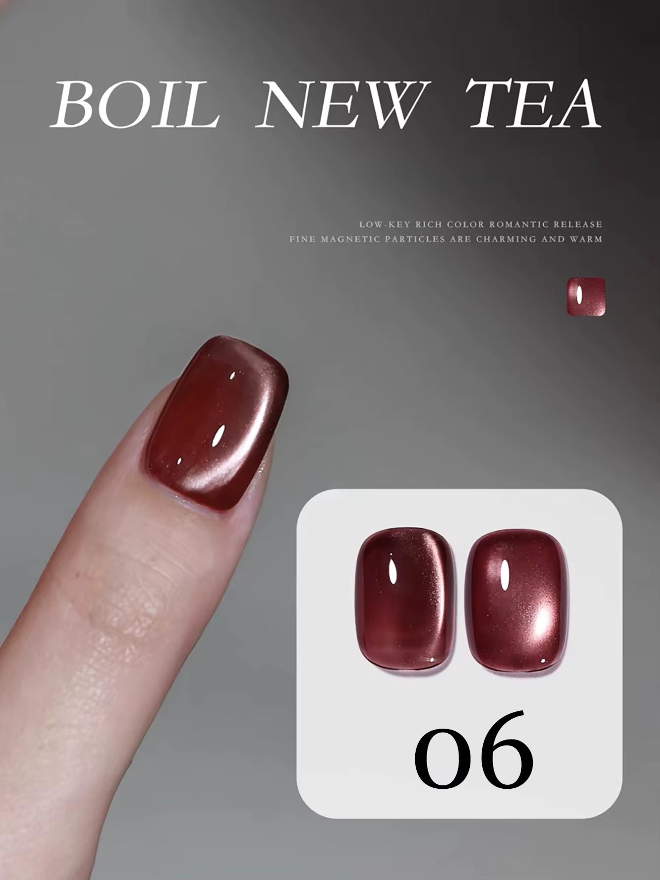 MIANEL 12ML 2026 Maillard Black Brown Cat Eye Gel Nail Polish Black Nails White Nails Nail Art Red Nails 1-21Pcs