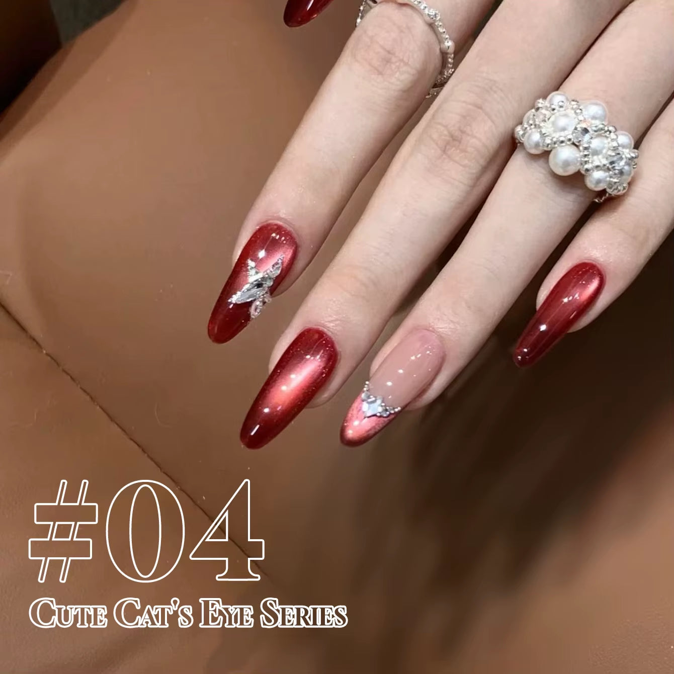 MIANEL 12ML 2026 Maillard Black Brown Cat Eye Gel Nail Polish Black Nails White Nails Nail Art Red Nails 1-21Pcs