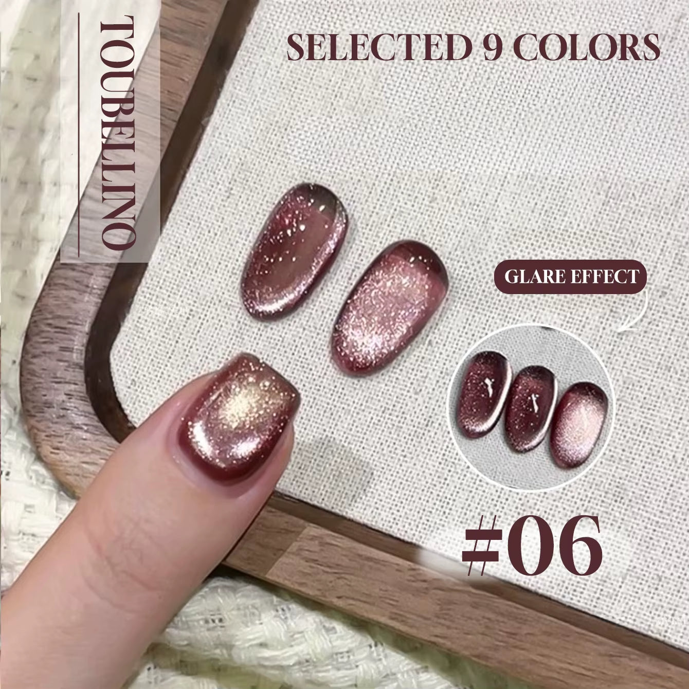 MIANEL 12ML 2026 Maillard Black Brown Cat Eye Gel Nail Polish Black Nails White Nails Nail Art Red Nails 1-21Pcs