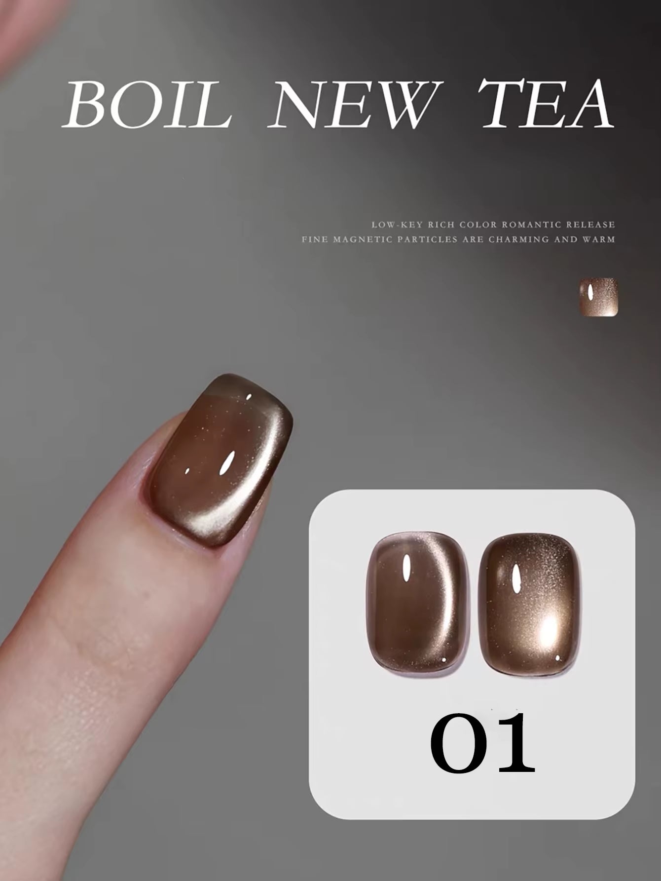 MIANEL 12ML 2026 Maillard Black Brown Cat Eye Gel Nail Polish Black Nails White Nails Nail Art Red Nails 1-21Pcs